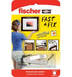 ▷ Colgador cuadros 534843 fast&fix 1pun bl de fischer ®