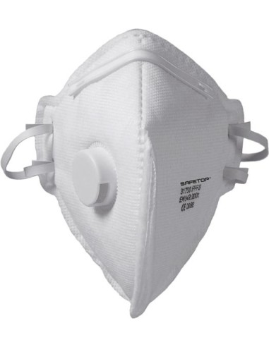 Mascarilla 31700 celulosa ffp3 c/valvula de safetop caja de 12