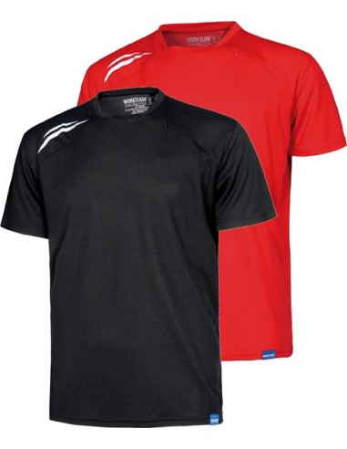 Camiseta m/corta s6611 rojo t-xl de workteam