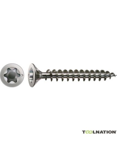 Tornillo spax\s inox cabeza plana torx 4,5 21x050 de spax caja de 200 unidades