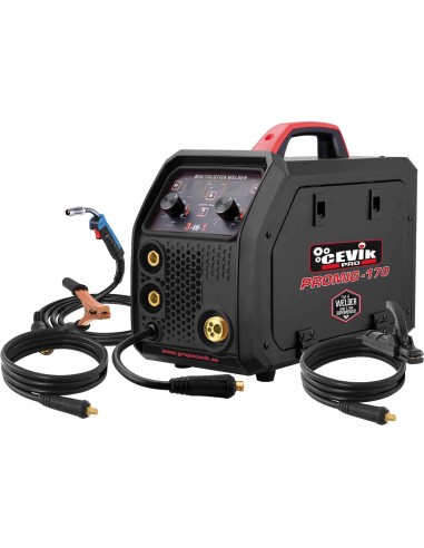 Equipo soldar inverter ce-promig170 160a con accesorios de cevik