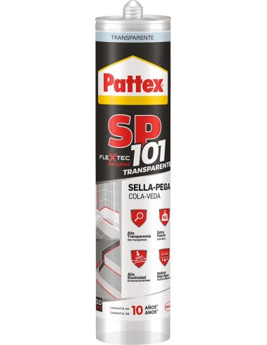 Pattex sp101 2884676 280ml transp de pattex caja de 12 unidades