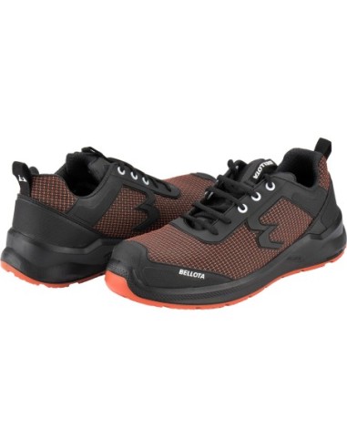 Zapato running runjs3s s3s t-45 naranja de bellota