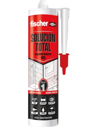 Polimero ms solucion total 290ml 570946 blanco de fischer caja