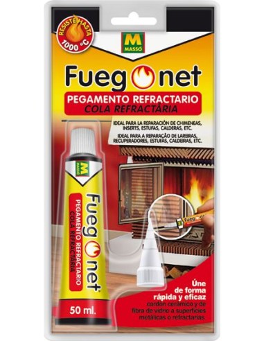 copy of Pegamento refractario 231295 tubo 50ml de fuego net