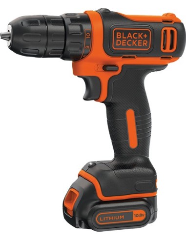 Taladro atornillador bdcdd12kbqw 10,8v 2b 1,5ah de black & decker