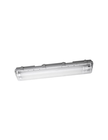 Regleta estanca led 60cm2x7w1200lm 4000k de ledvance caja de 6 unidades