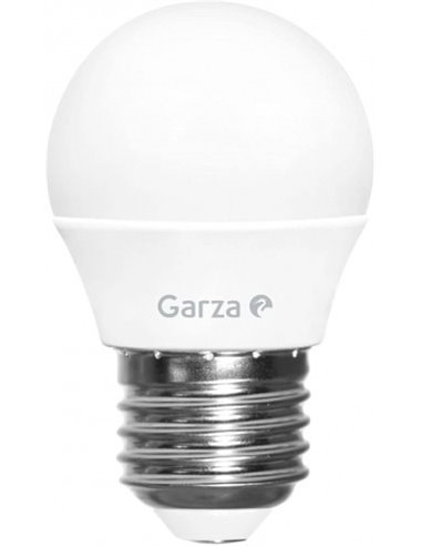 Bombilla led esf 4,2w e27 470lm 3000k de garza caja de 10 unidades