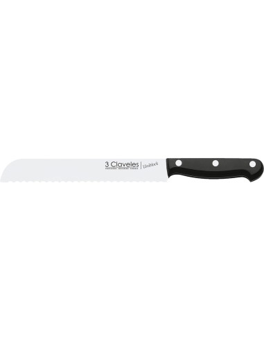 Cuchillo panero uniblock 20cm 8" 01121 de 3 claveles caja de 6